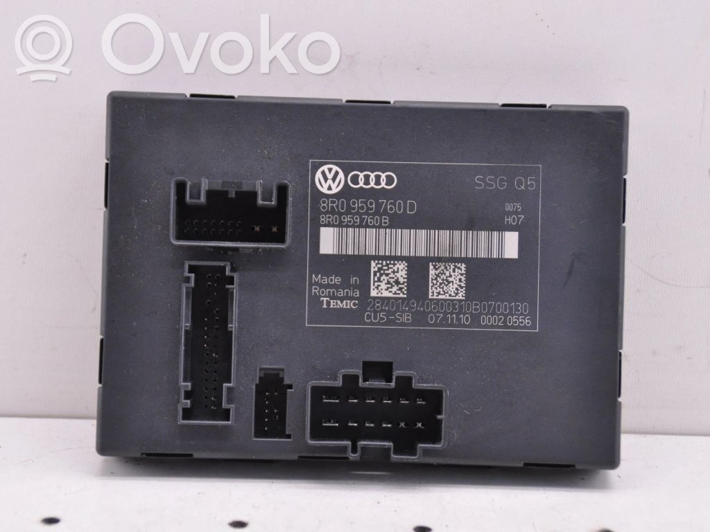 Module de commande de siège   8R0959760D