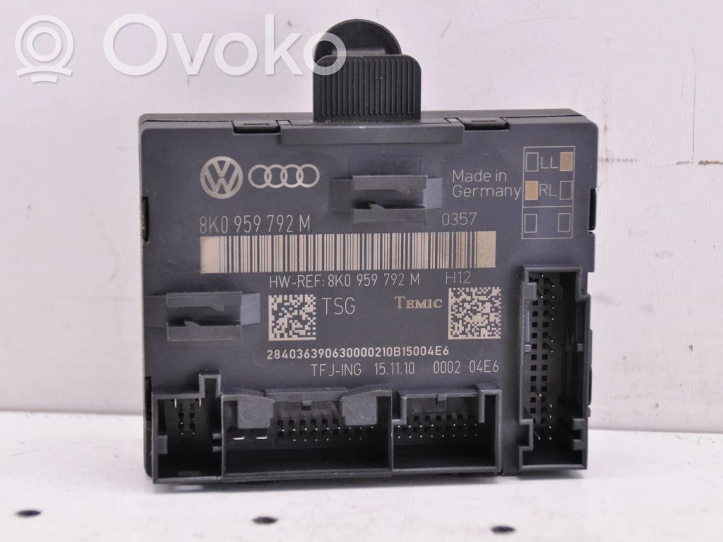 Audi Q5 SQ5 8R Door control unit/module 