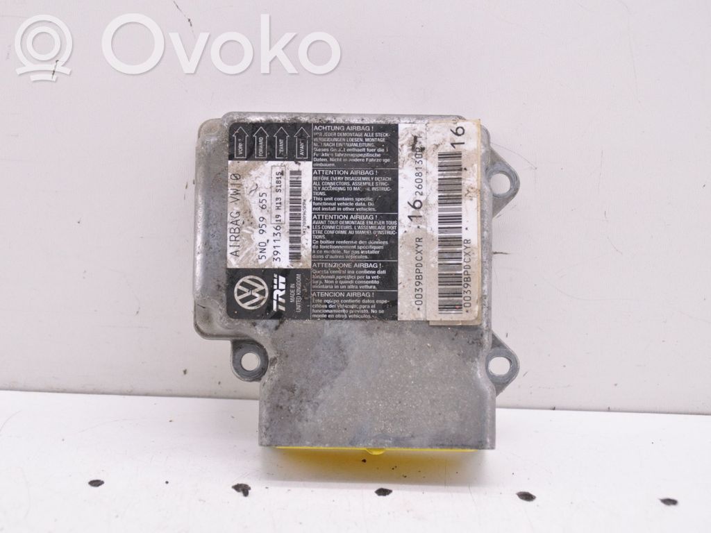 Volkswagen PASSAT CC Sterownik / Moduł Airbag 