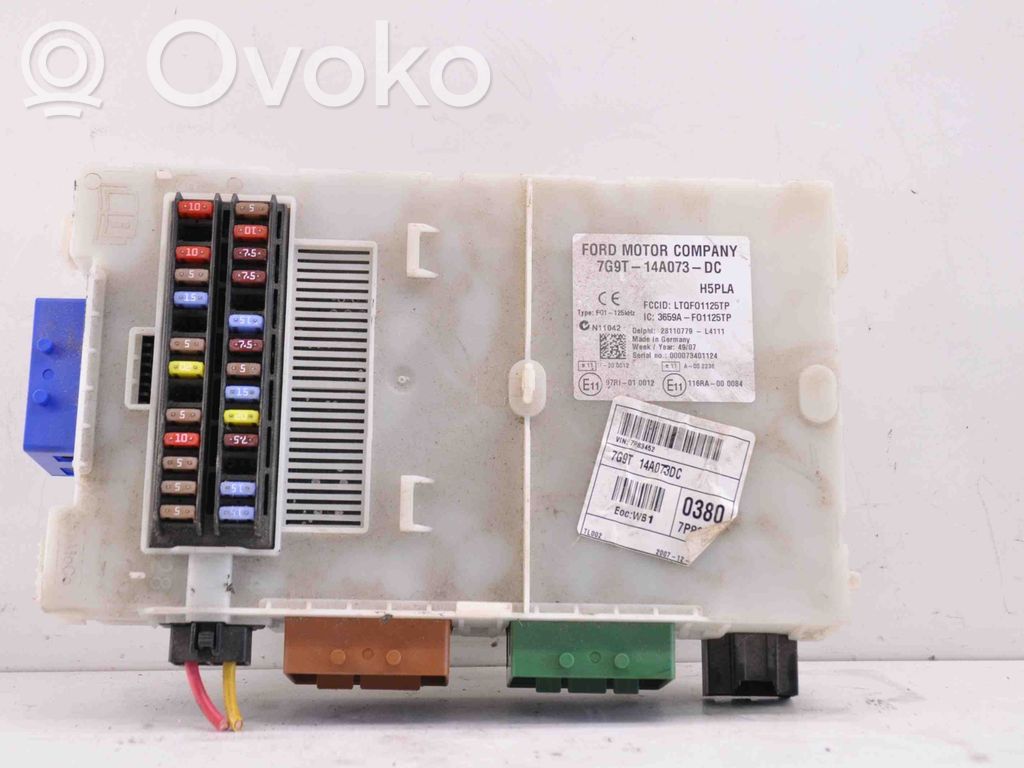 Ford S-MAX Fuse box set 