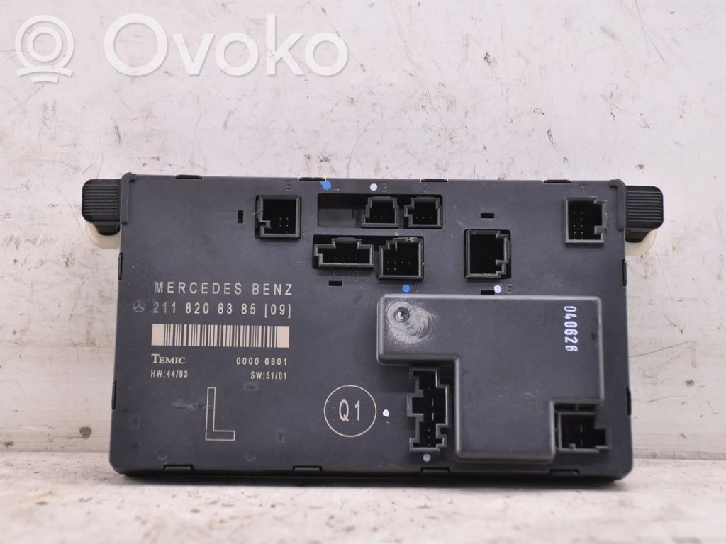 Mercedes-Benz E W211 Door control unit/module 