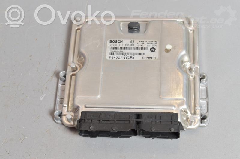 Engine control unit/module ECU   0281010290,4727661AE