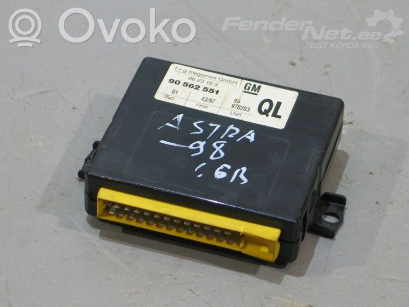 Opel Astra F Moduł / Sterownik immobilizera 