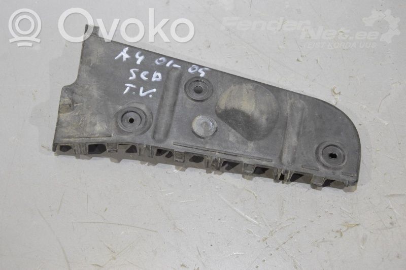 Audi A4 S4 B6 8E 8H Staffa di rinforzo montaggio del paraurti posteriore 