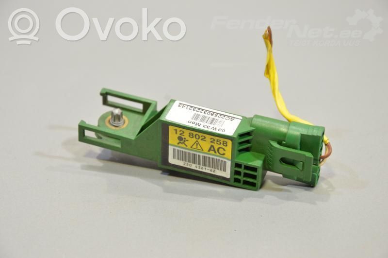 Saab 9-3 Ver2 Airbagsensor Crashsensor Drucksensor 