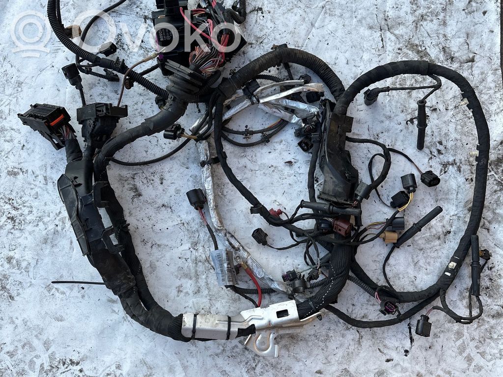 Audi A7 S7 4G Engine installation wiring loom 