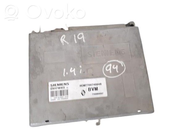 Renault 19 Engine control unit/module 
