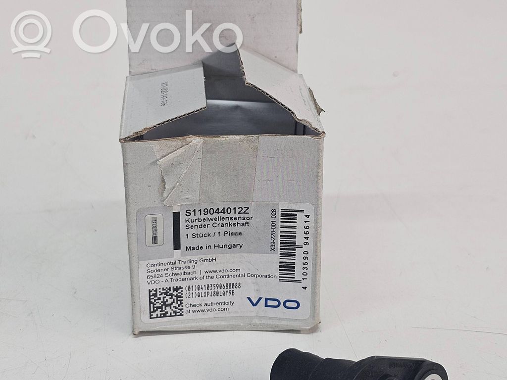BMW 5 E60 E61 Sensore di posizione dell’albero motore 