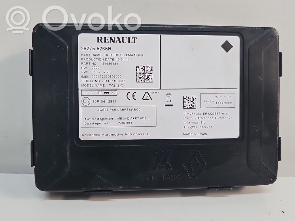Renault Captur Citu veidu vadības bloki / moduļi 