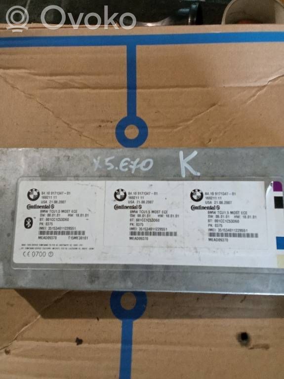 BMW 5 E60 E61 Module unité de contrôle Bluetooth 