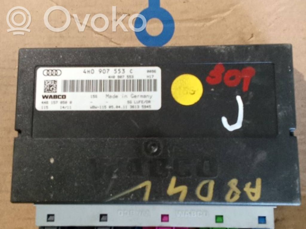 Module de commande suspension   4H0907553C,4H0907553