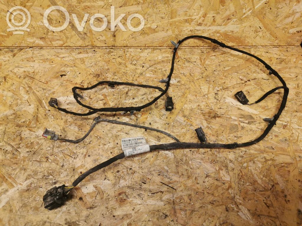 Opel Zafira C Wiązka przewodów czujnika parkowania PDC 