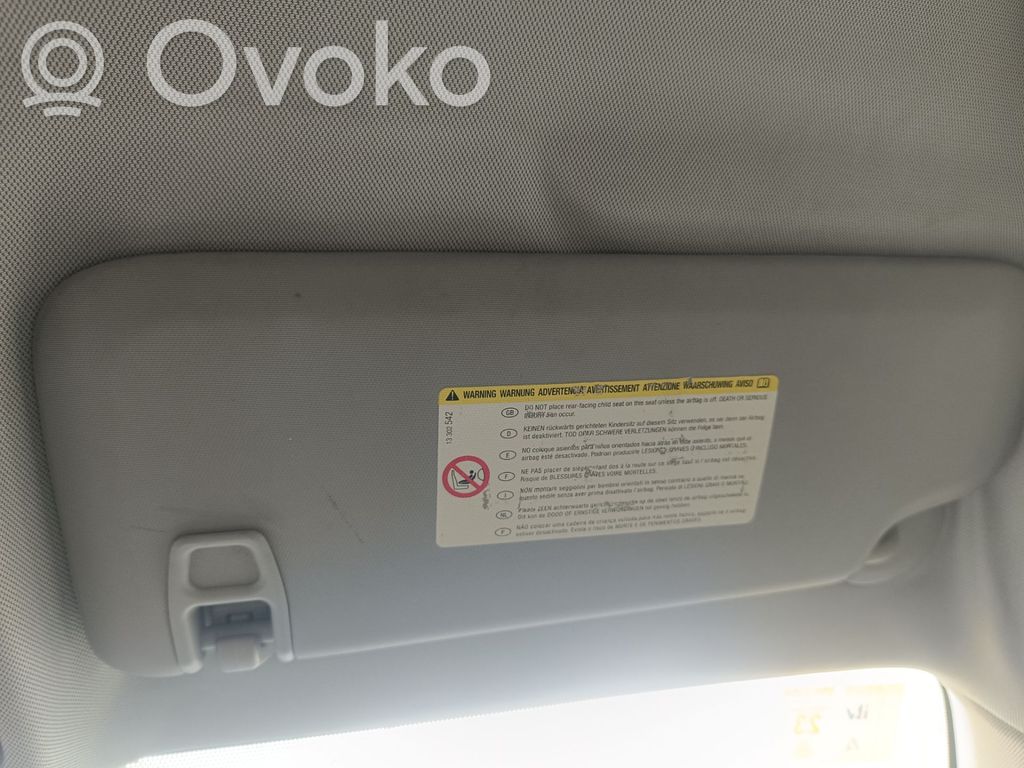 Opel Astra J Saulessargu panelis 