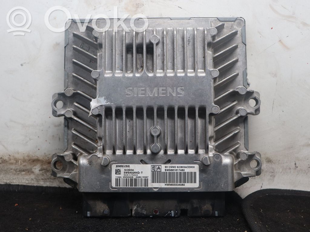 Peugeot 407 Engine control unit/module 