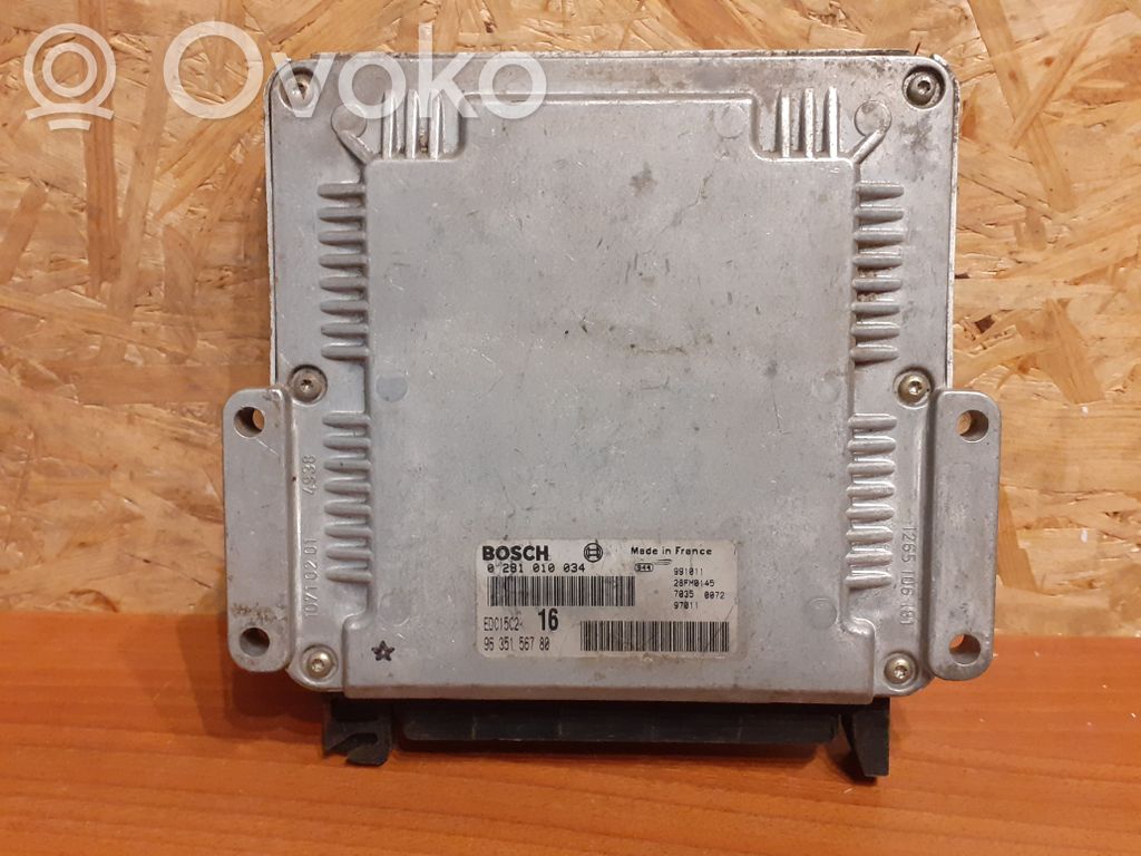 Engine control unit/module   1240,9635156780,0281010034