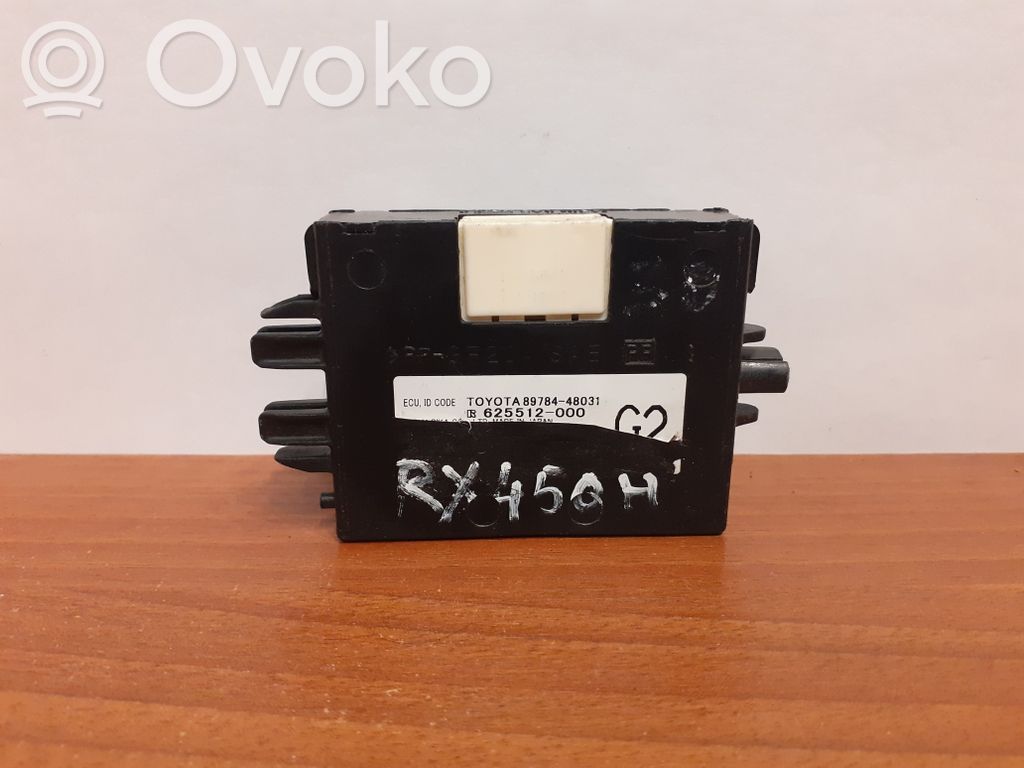 Lexus RX 330 - 350 - 400H Unité de commande dispositif d'immobilisation 