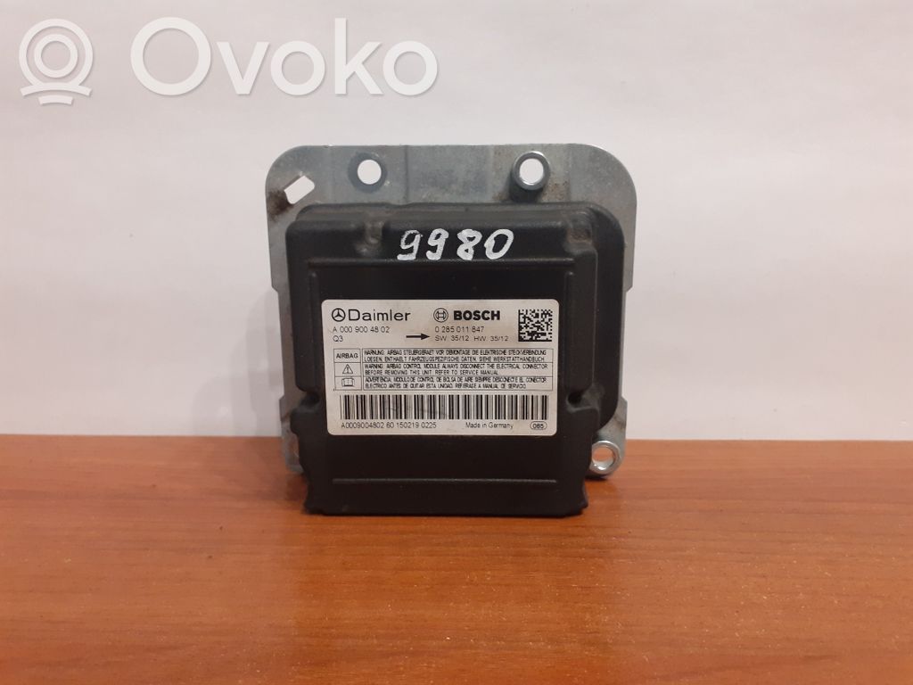 Mercedes-Benz Sprinter W906 Airbag control unit/module 