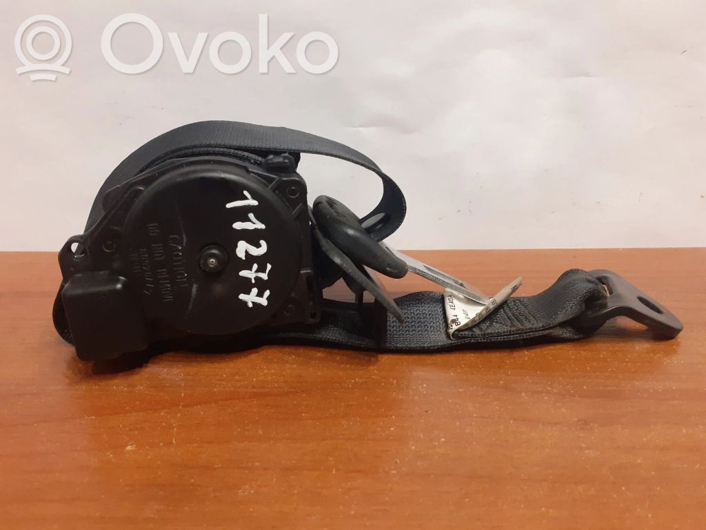 Nissan Qashqai Pas bezpieczeństwa fotela tylnego 