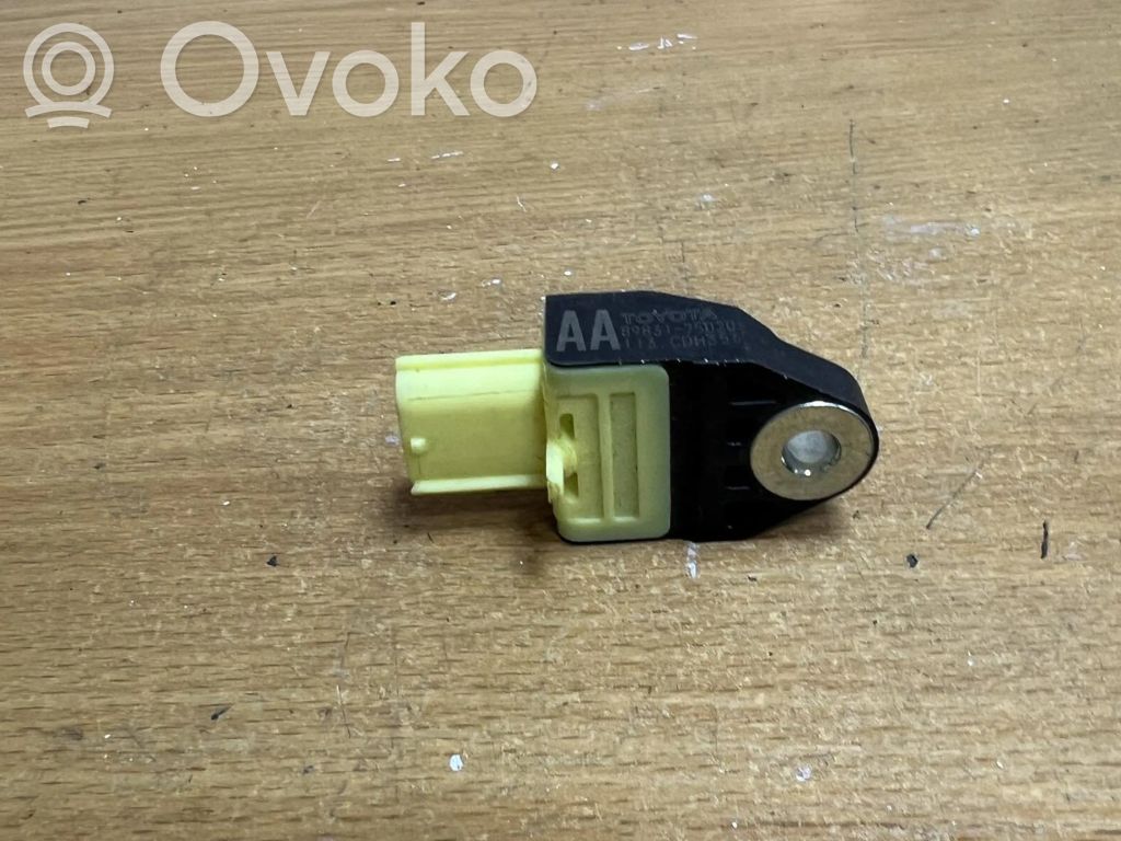 Toyota Prius (XW30) Gaisa spilvenu trieciensensors 