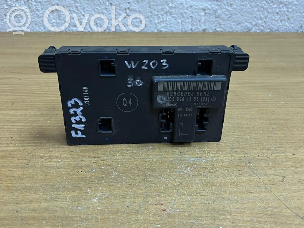 Mercedes-Benz C W203 Durų elektronikos valdymo blokas 