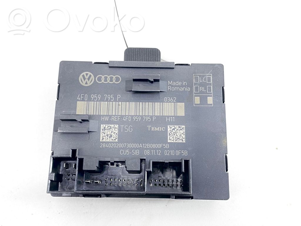 Unidad de control/módulo de la puerta   4F0959795P