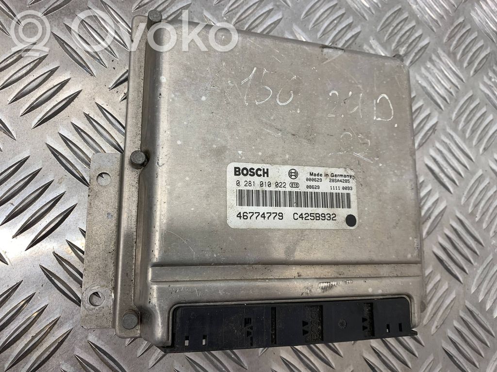 Alfa Romeo 156 Engine control unit/module 