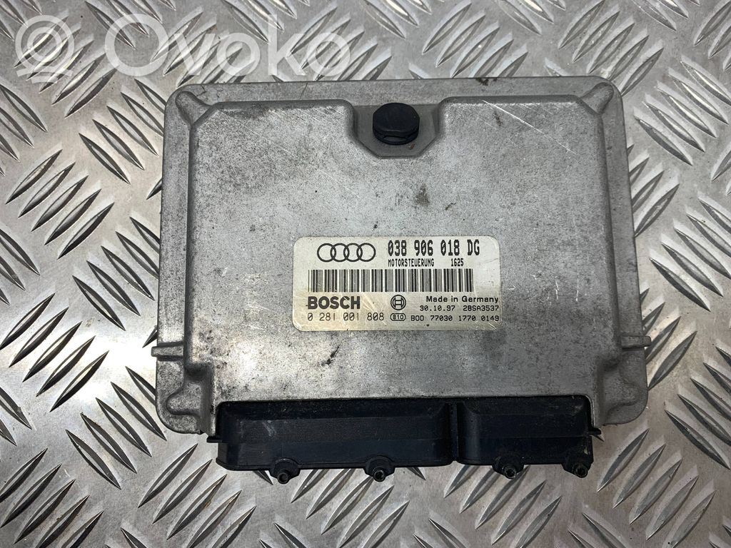 Engine control unit/module   038906018DG,0281001808,28SA3537