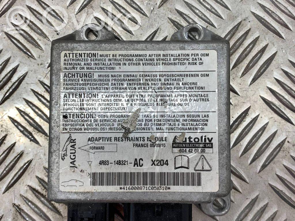 Jaguar S-Type Airbag control unit/module 