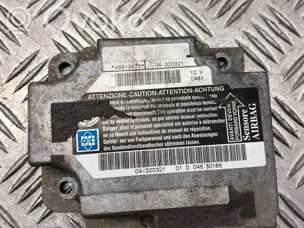 Alfa Romeo 147 Airbag control unit/module 