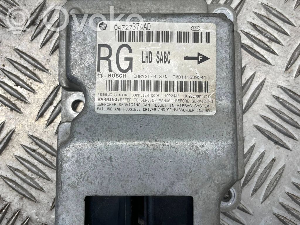 Chrysler Voyager Airbag control unit/module 