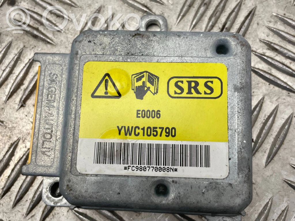 Land Rover Freelander Airbag control unit/module 