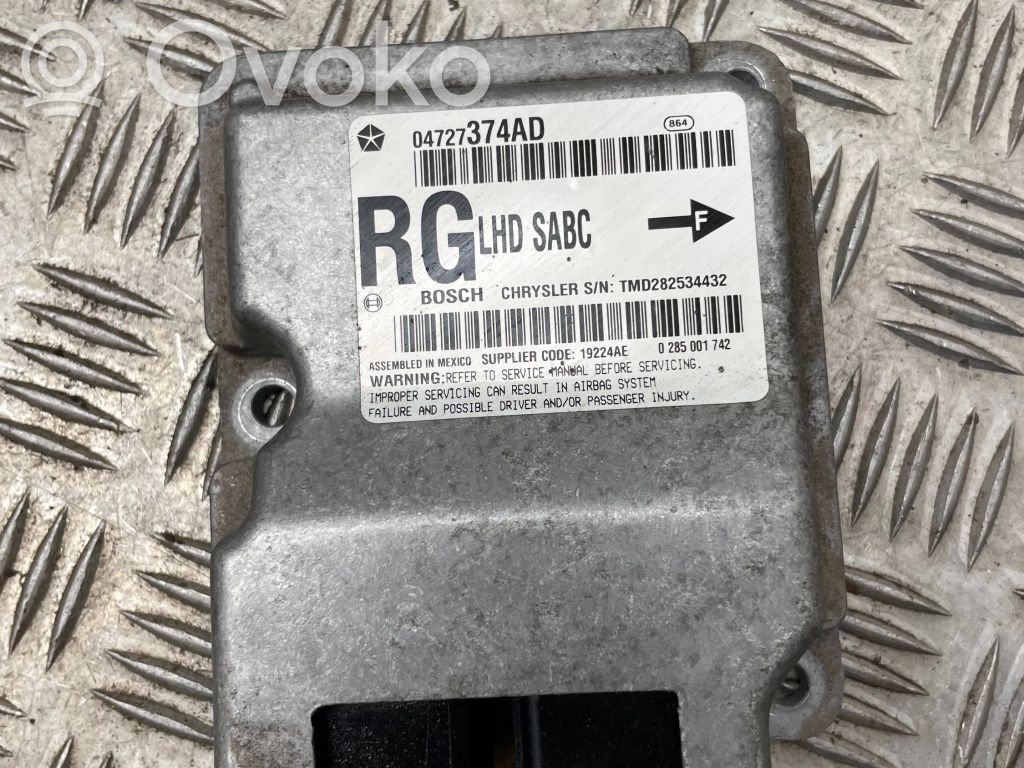 Chrysler Grand Voyager IV Airbag control unit/module 