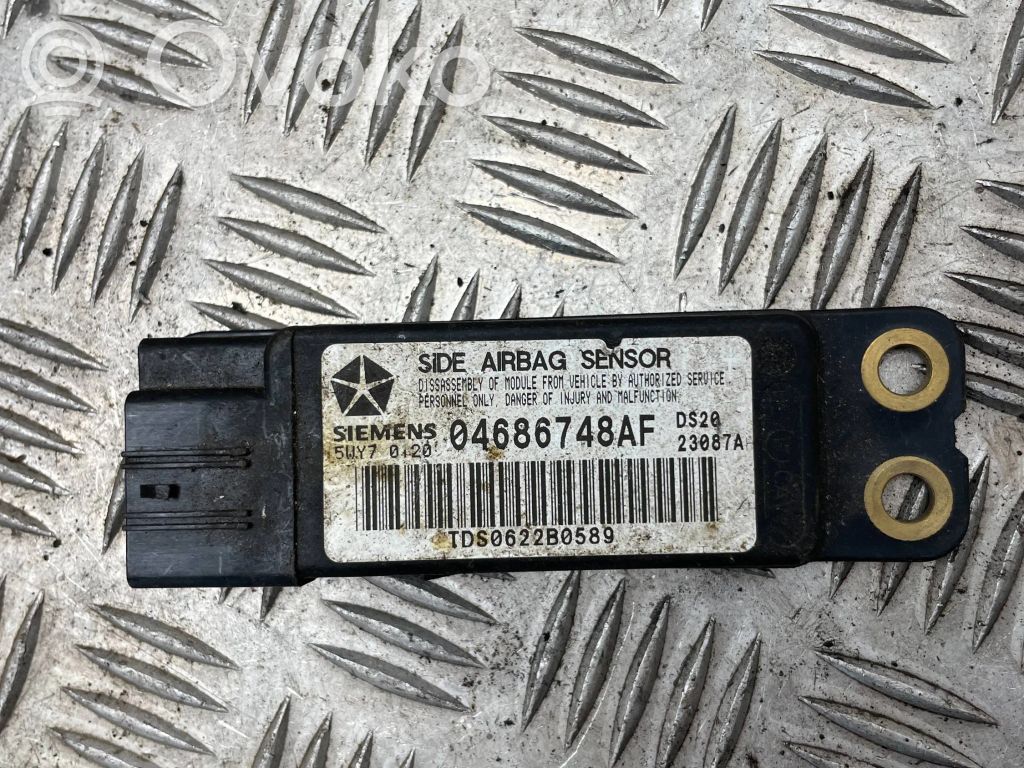 Chrysler Grand Voyager IV Sensor impacto/accidente para activar Airbag 