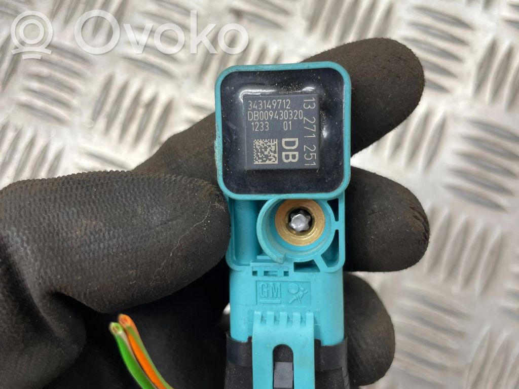 Opel Corsa D Airbag deployment crash/impact sensor 