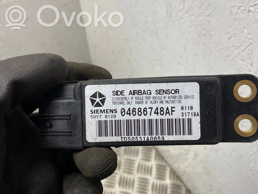 Chrysler Voyager Sensor impacto/accidente para activar Airbag 