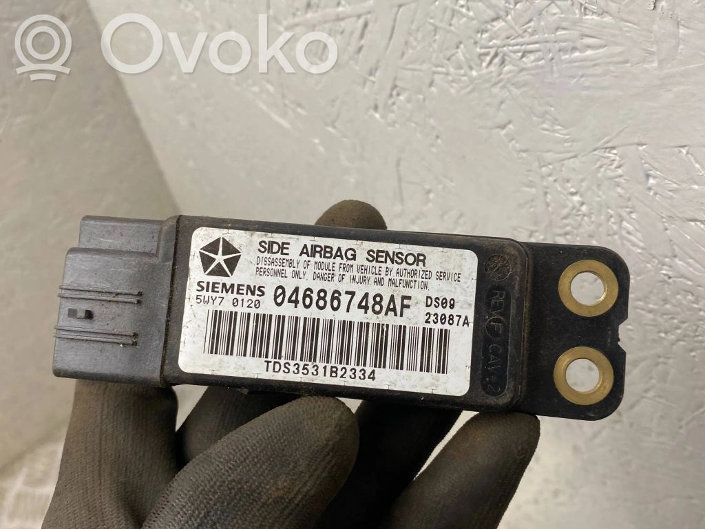 Chrysler Voyager Sensor impacto/accidente para activar Airbag 