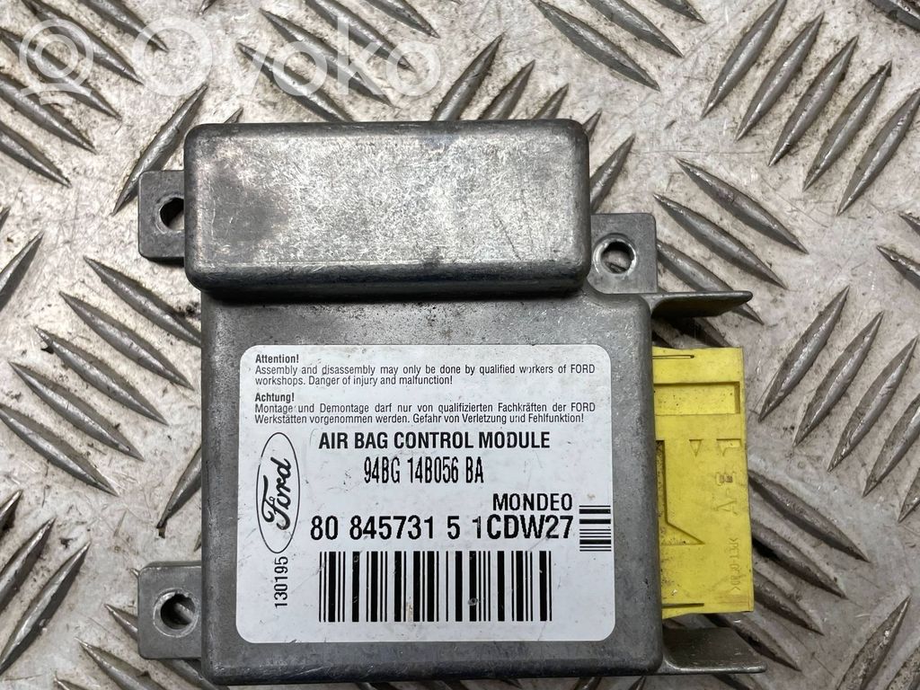 Ford Mondeo Mk III Airbag control unit/module 