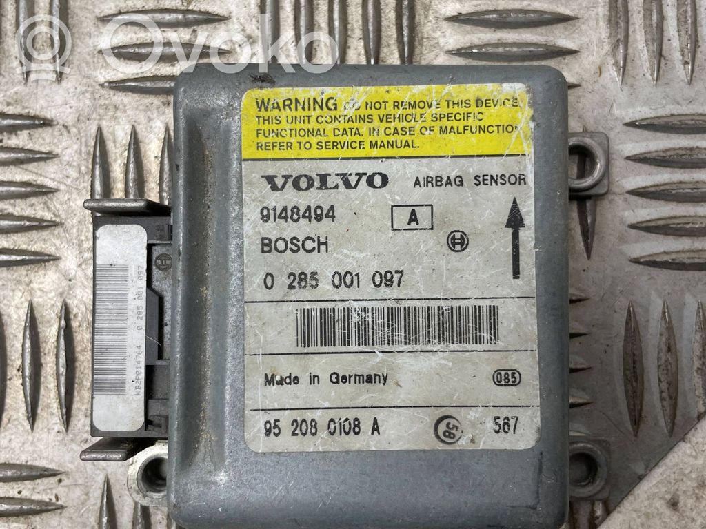 Volvo 850 Airbag control unit/module 