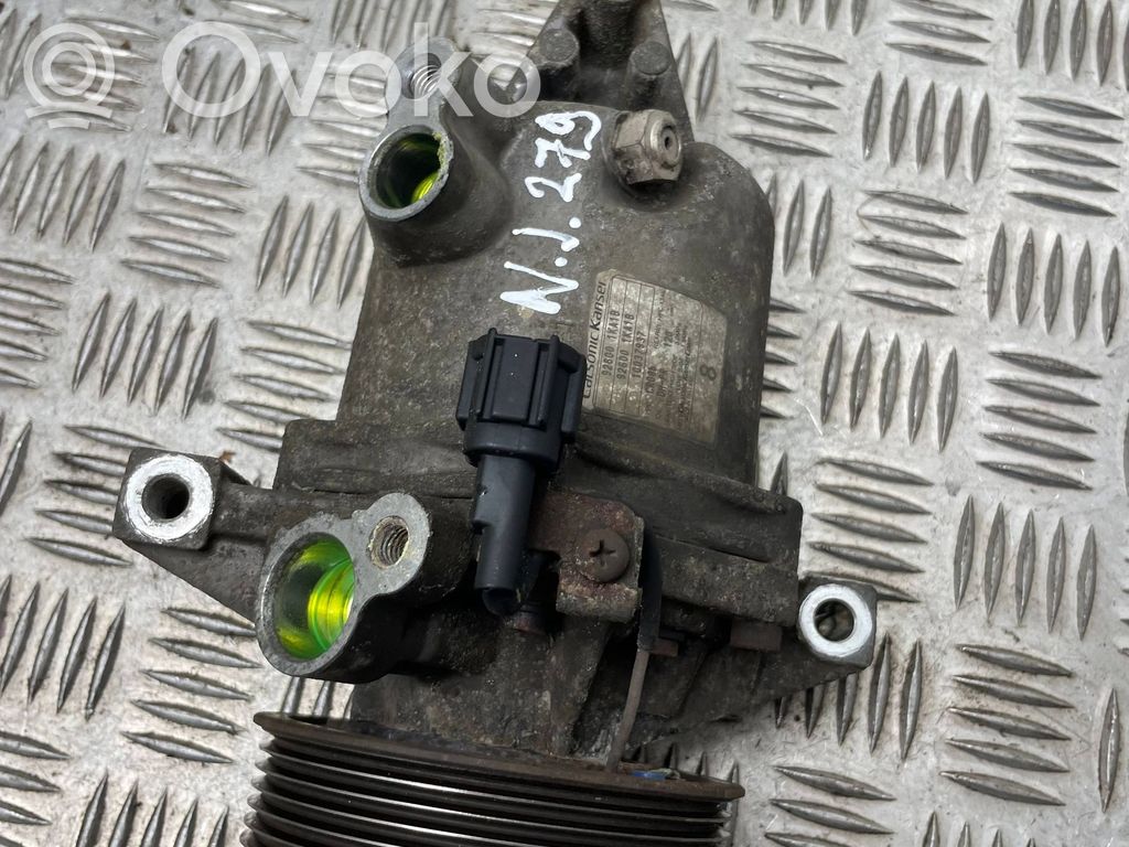 Nissan Juke I F15 Kompresor / Sprężarka klimatyzacji A/C 