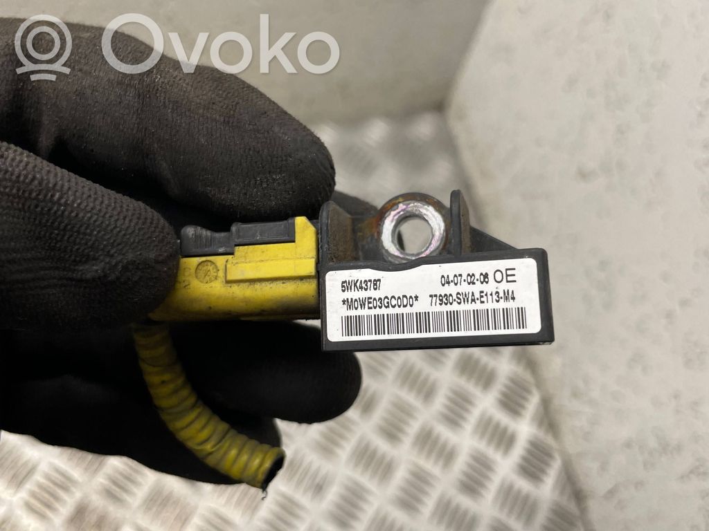 Honda CR-V Airbagsensor Crashsensor Drucksensor 