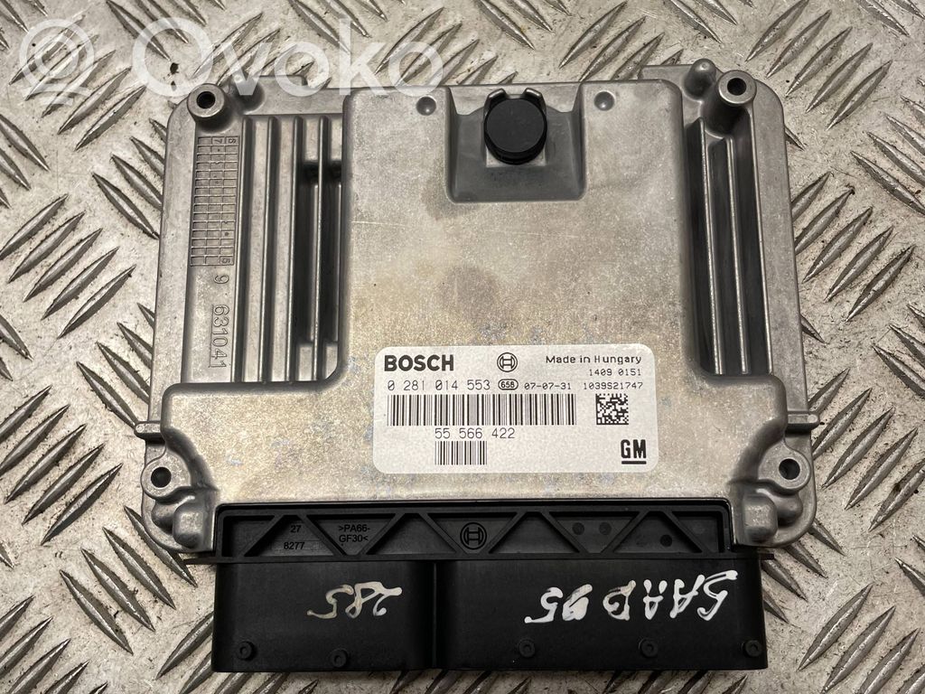 Engine control unit/module   0281014553,55566422,1039S21747