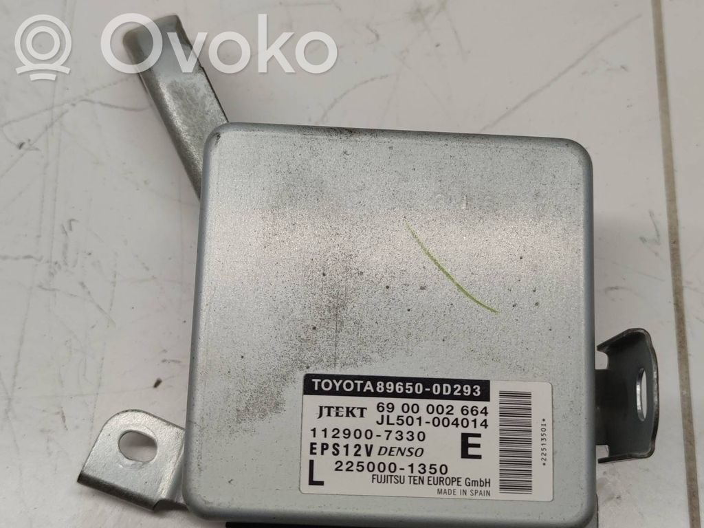 Toyota Yaris Power steering control unit/module 