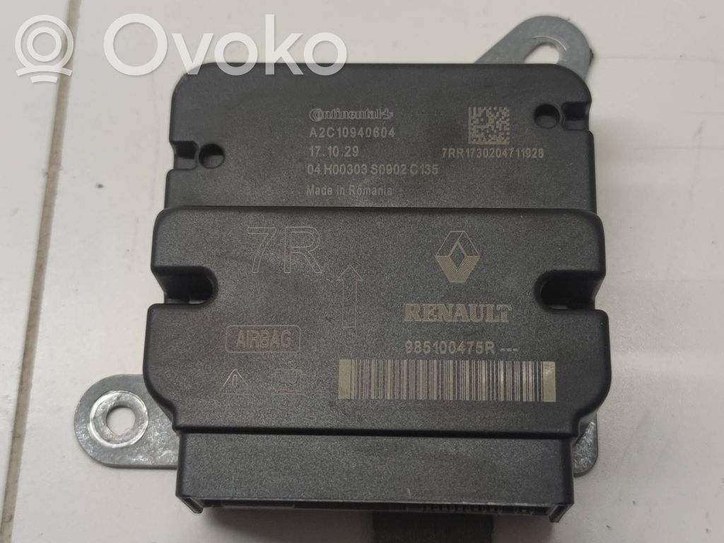 Airbag control unit/module   985100475R