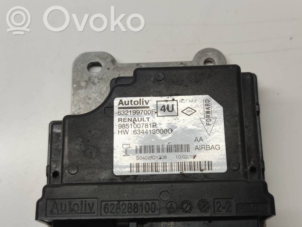 Renault Kadjar Airbag control unit/module 