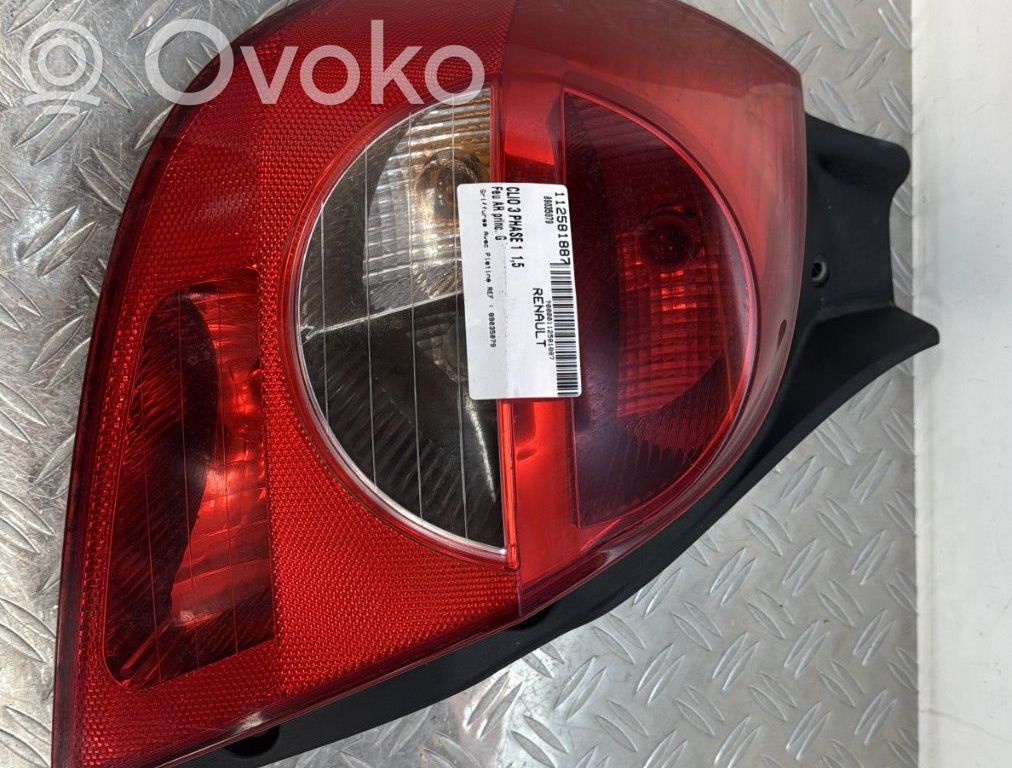 Renault Clio III Lampă spate în caroserie 