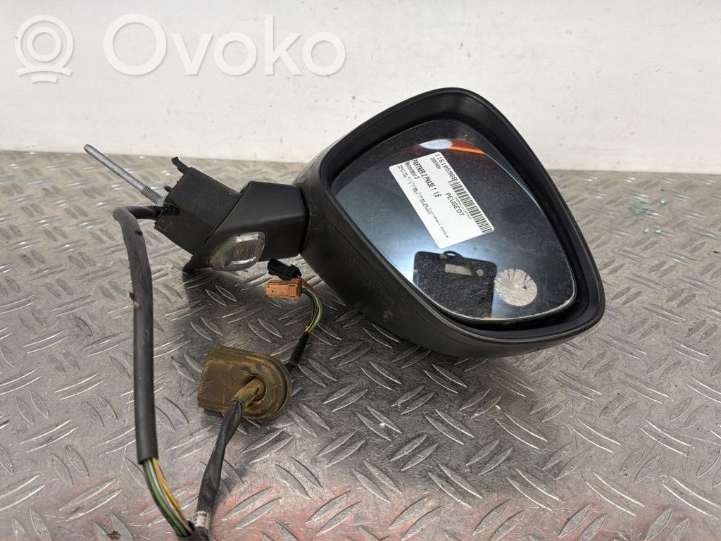 Citroen C3 Manualne lusterko boczne drzwi przednich 