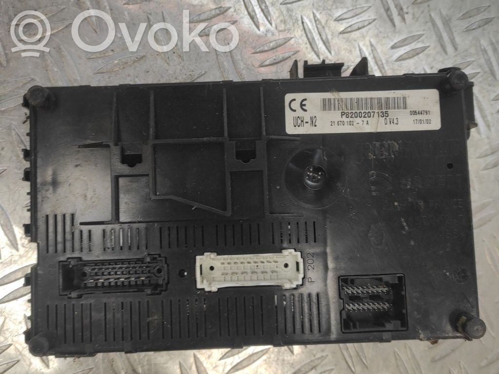 Renault Clio II BSM vadības modulis 