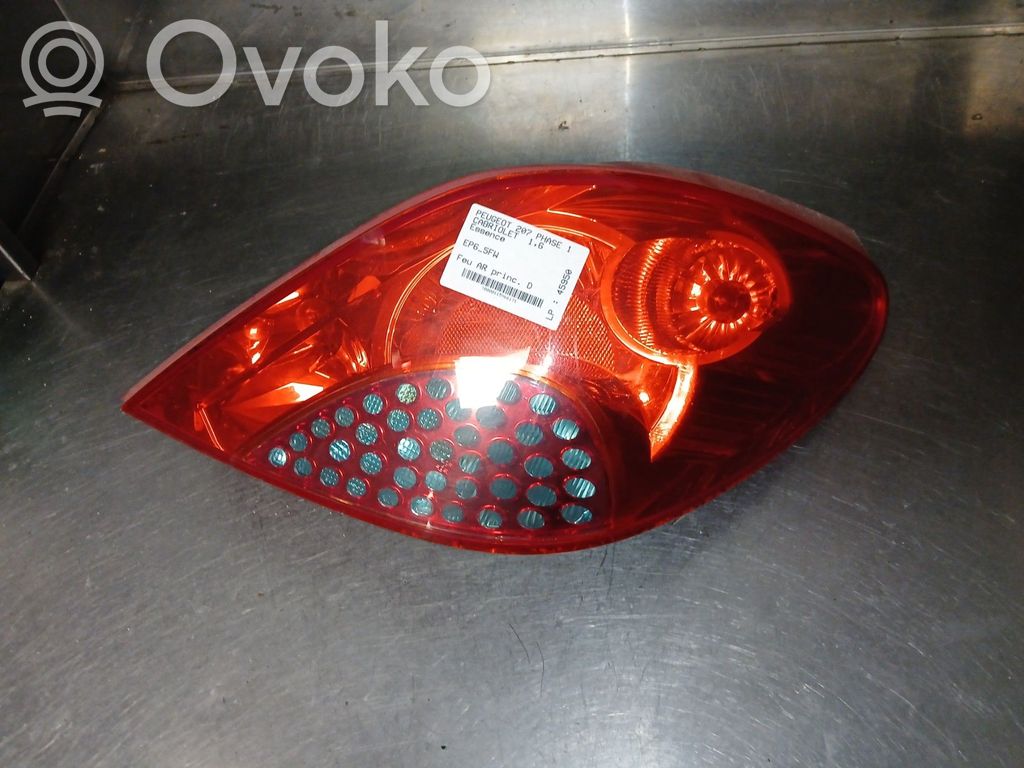Peugeot 207 Luci posteriori 