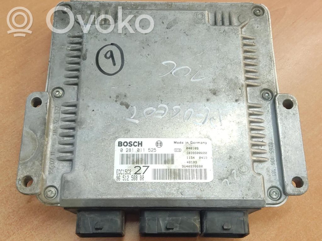 Engine control unit/module   9651256880,229456
