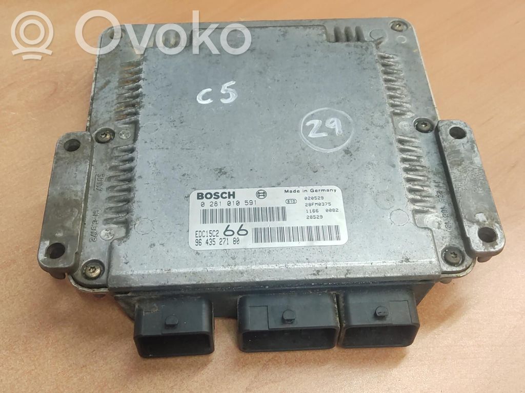 Unidad de control/módulo del motor   9643527180,235477